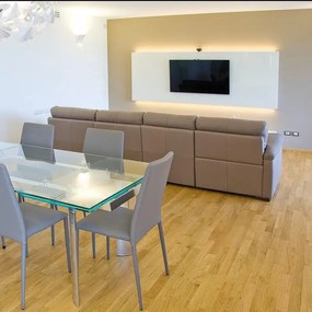 Parquet massello L in rovere naturale oliato select sp. 10 mm 1.89 m²