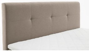 Letto boxspring beige 160x200 cm Stockholm - Meise Möbel