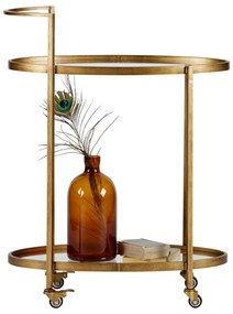 Tavolino da servizio su ruote 35x67 cm Push – WOOOD