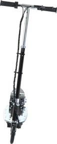 Monopattino Elettrico per Bambini 120W Pieghevole con Freno e Cavalletto Nero...