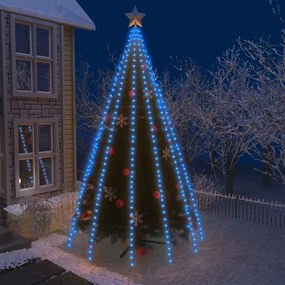 Luci Per Albero 500 Led Blu 500 Cm Interno Esterno /