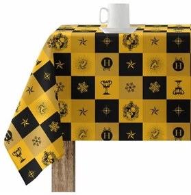 Tovaglia in resina antimacchia Harry Potter Hufflepuff 140 x 140 cm