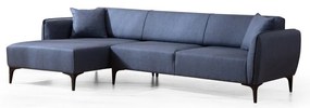 Divano angolare blu, angolo sinistro - Belissimo - Balcab Home