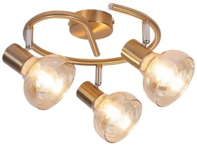 Rabalux 5549 - Faretto HOLLY 3xE14/40W/230V oro