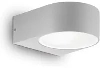 Lampada da parete grigio L 170 x H 70 x P 192 mm