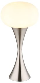 Globo 21027N - Lampada da tavolo LULA 1xE14/25W/230V cromo opaco