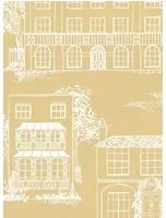Little Greene Carta da parati Hampstead - Yellow Apple
