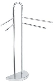 WENKO 16610100 - Porta asciugamani COSENZA 33x93,5 cm cromo lucido