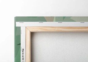 Quadro su tela – Volpe con elementi astratti