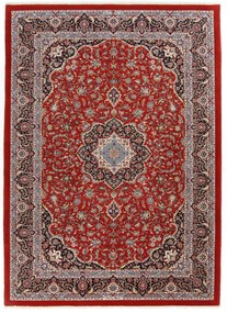 Isfahan Tappeto 250 x 180 (Iran) Annodato A Mano