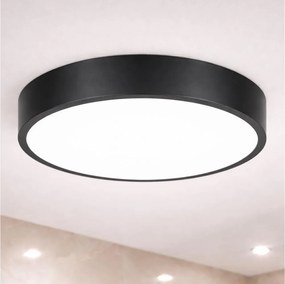 Brilagi - Plafoniera a LED per bagno POOL LED/36W/230V Ø 40 cm IP54 nero