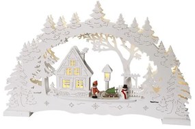 Decorazione a luce LED bianca, altezza 27 cm Ulm - Star Trading