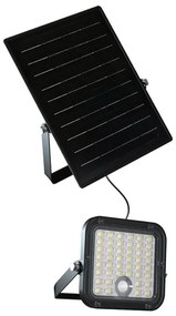 Faretto solare LED dimmerabile 10W 3,7V 4000/6000K IP65 con sensore + DO