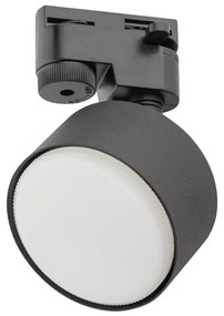 Faretto per sistema a binario AVIA 1xGX53/15W/230V nero