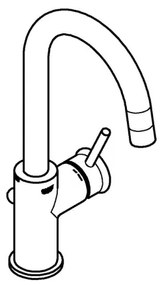 GROHE 23783000 - START CLASSIC Miscelatore lavabo 311 mm Cromo lucido