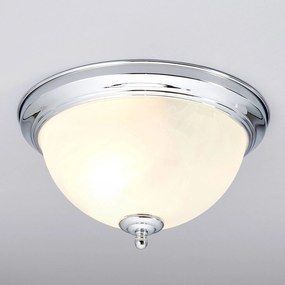 Lindby Lampada da soffitto per bagno Corvin cromo