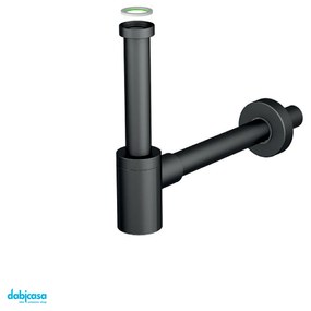 Bonomini "Mignon" Sifone Per Lavabo In Inox 304/Abs Finitura Nero Opaco