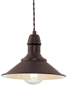 Eglo 49455 - Lampadario STOCKBURY 1xE27/60W/230V
