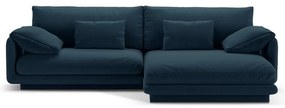 Divano angolare blu scuro (angolo destro) Torino - Micadoni Home