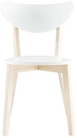 Set di 2 sedie design color bianco LEENA