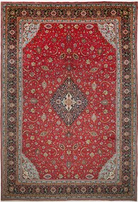 Sarouk Tappeto 420x290 Rosso (Iran) Annodato A Mano