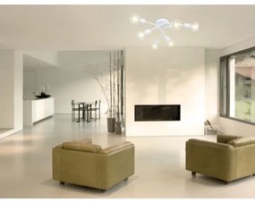 Globo 54802W-6 - Lampadario a plafone XARA 6xE14/40W/230V