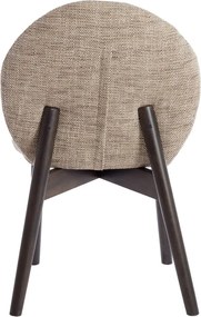 Set di sedie da pranzo beige in imbottito 2 pz Sinosa – Light &amp; Living