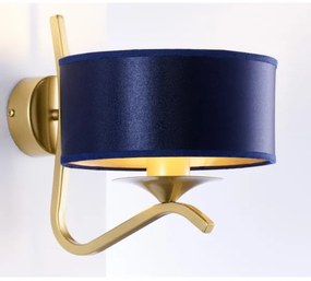 Jupiter 2115 - Lampada da parete KASZMIR 1xE27/15W/230V blu/oro