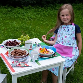 Set da pranzo per bambini in porcellana 3 pezzi Cars - Orion