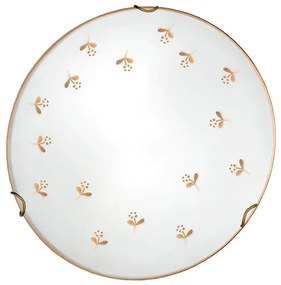 Kolarz 731.11.4.160- Applique da parete NONNA 1xE27/60W/230V Ø 30 cm a forma di fiore, oro rosa