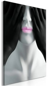 Quadro Mannequin (1 Part) Vertical  Colore Rosa, Dimensioni e Misure 80x120