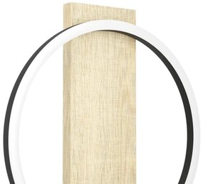 Eglo 901718 - Lampada da tavolo LED BOYAL LED/12W/230V 3000K beige/nero