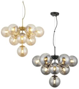 Redo 01-2940 - Lampadario a sospensione con filo AGAPE 10xE14/28W/230V oro