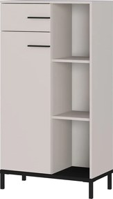 Libreria color crema 64x120x34 cm Rovigo – Germania