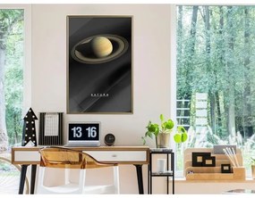 Poster The Solar System: Saturn