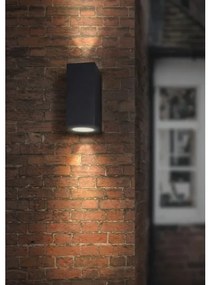 Palnas 66001395 - Applique da esterno HUGO 2xGU10/10W/230V IP44