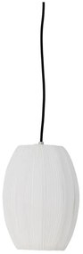 Lampadario bianco con paralume in tessuto ø 21 cm Pica – Bloomingville