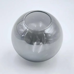 Applique GEORGIA 1xE14/5W/230V cromo opaco/fumé