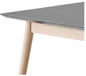 Tavolo da pranzo pieghevole in colore antracite-naturale 90x165 cm Meza - Hammel Furniture