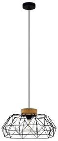 Eglo 44089 - Lampadario a sospensione su cavo PADSTOW 1xE27/60W/230V