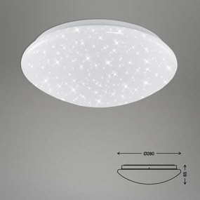 Briloner 3360-016 - Plafoniera LED da bagno STARRY SKY LED/12W/230V IP44