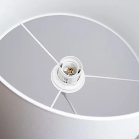 Sollux SL.1403 - Lampadario a sospensione con filo NOVA 1xE27/15W/230V diametro 30 cm bianco