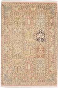 Cashmere Silk Tappeto 120 x 180 (Indian) Annodato A Mano