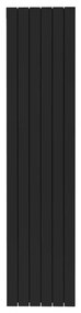 Termosifone in alluminio 6 elementi interasse 2000 mm PRODIGE SUPERIOR black coffee