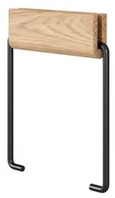 Toilet Roll Holder Oak/Black - Moebe