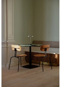 Lampada da tavolo dimmerabile a LED in argento con paralume in metallo (altezza 31 cm) Asteria Move - UMAGE