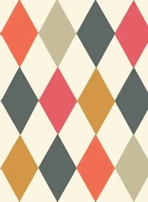 Cole & Son Carta da parati Punchinello - Multi-coloured