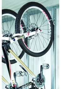 Supporto bicicletta da parete per 2 posti L 6.8 x H 3 cm