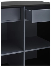 Cassettiera nera , larghezza 92 cm Doric - Teulat