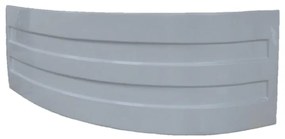 Rivestimento della vasca da bagno Pannello per vasca Tripoli 160 x 58 cm 58 cm bianco SANYCCES
